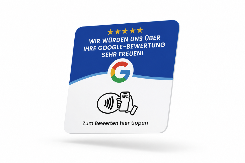 Google Bewertungskarte NFC – Review One Pro